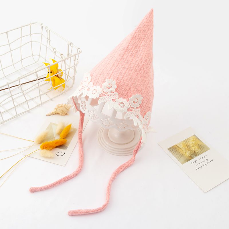 Children's Cotton Cloth Hat Shaped Hat Princess Hat Pointy Hat