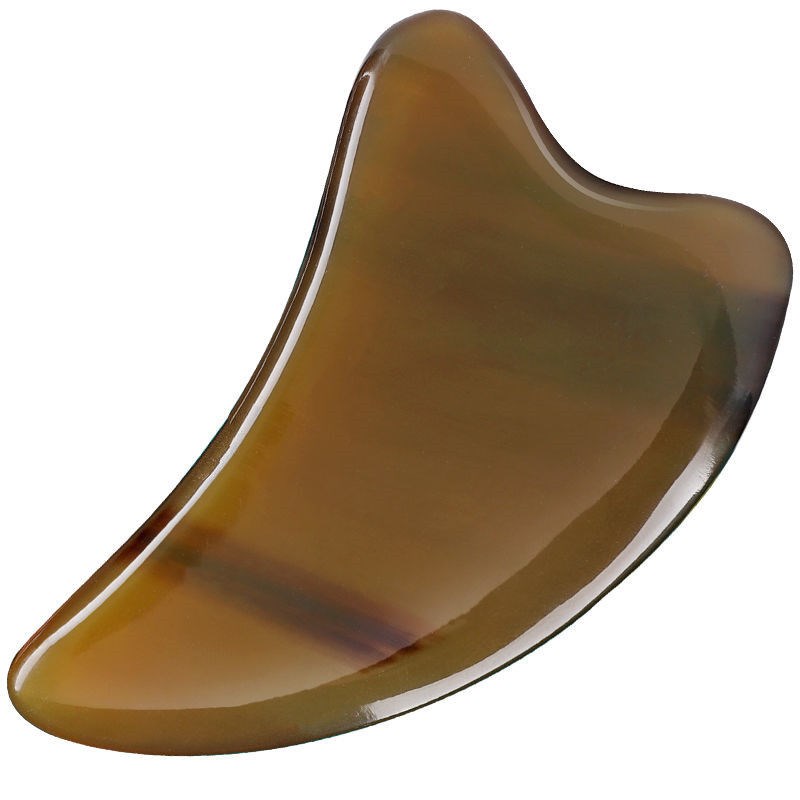 Horn Comb Buffalo Horn Gua Sha Board Facial Beauty Special Facial Pulling Bar Shaving Massage Bar For The Whole Body Specification drawing