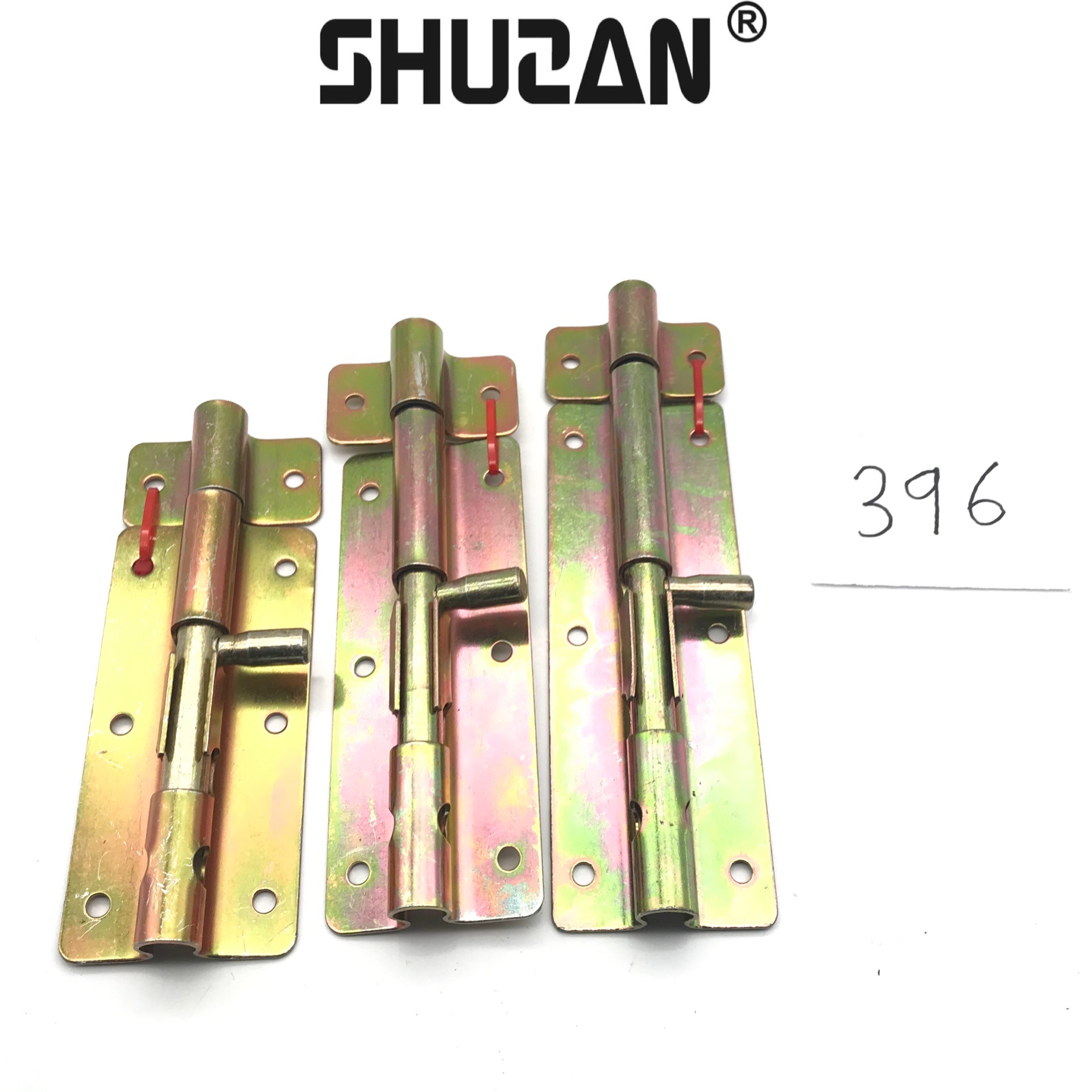 Heavy manufacturer direct sales heavy latch square latch household retro security door latch latch window electroplating latch latch latch