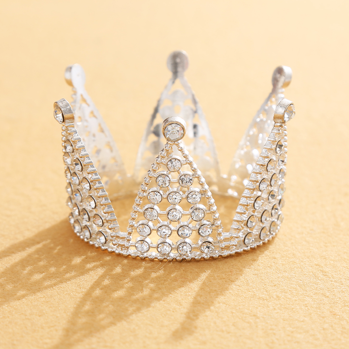 Cake Decoration Accessories Cross-Border Trinkets Princess Tiara Birthday Tiara Children's Gifts Bride Tiara Wedding Hair Accessories Party Accessories Birthday Cake Accessories Alloy Headwear Performance Accessories Flower Accessories