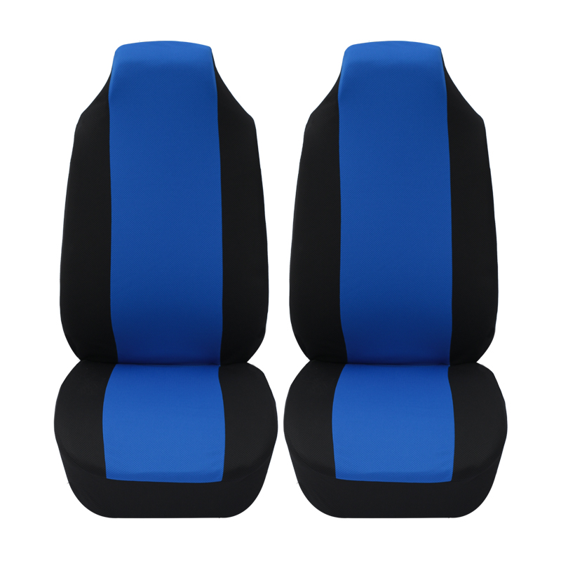 拼色涤纶针织布 汽车座椅套 布艺座套fabric seat cover详情图3