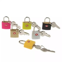 Travel Luggage Padlock TSA Key Lock High Quality Safety Key Padlock ABS Plastic Luggage TSA Locks