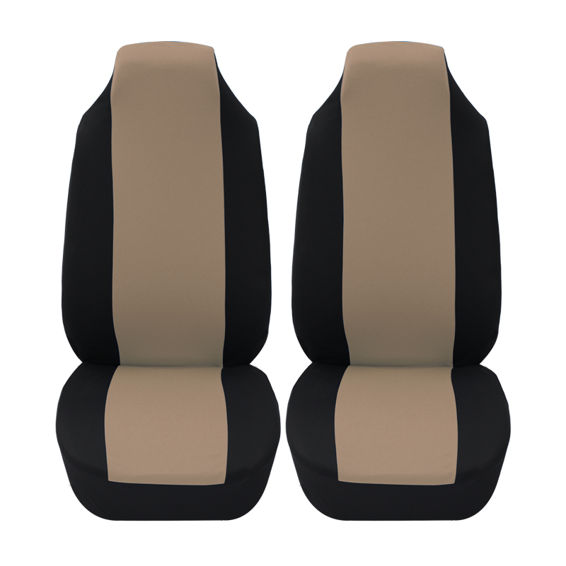 拼色涤纶针织布 汽车座椅套 布艺座套fabric seat cover详情图5