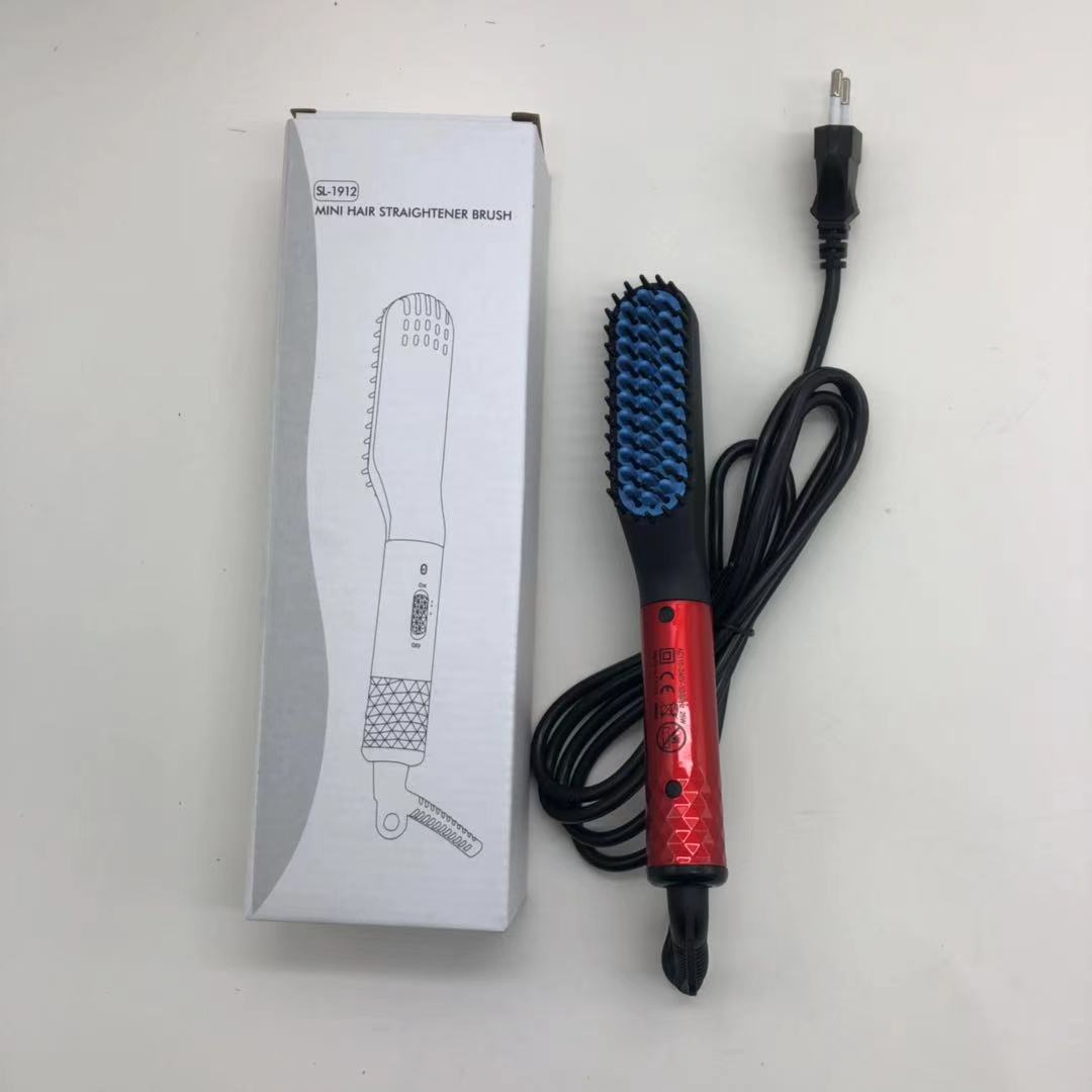 Men's Styling Beard comb Men's straight hair comb Set hair smooth hair comb ceramic hair straightener