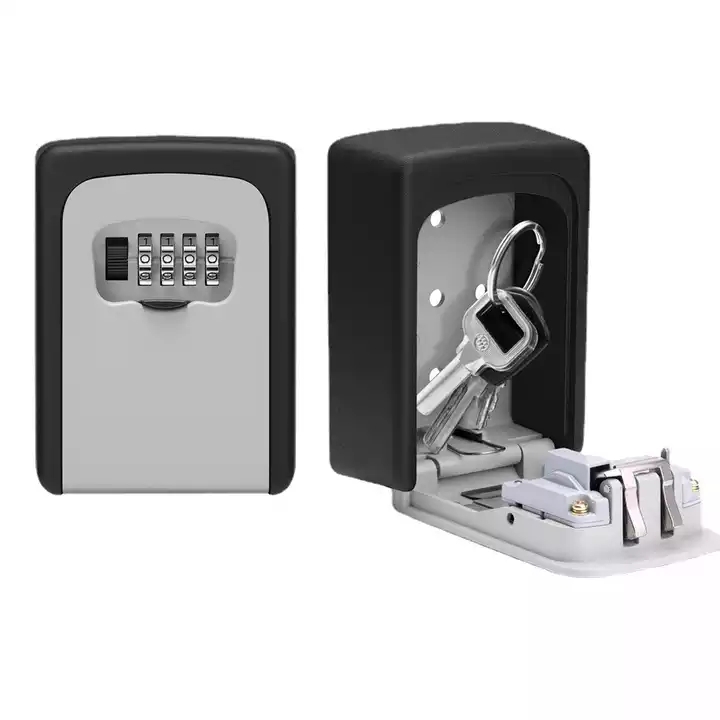 High Quality Wall Mounted Combination Key Safe Wall Smart Lock Box Lock Keybox for Keys Storage thumbnail