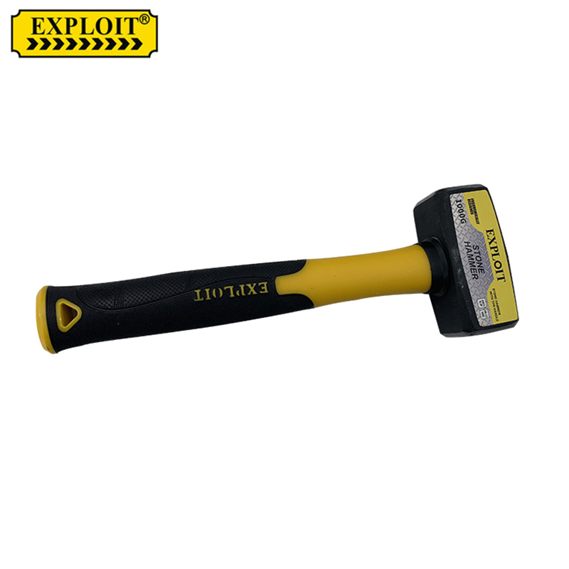 EXPLOIT   石工锤  工业级1000g石工锤 头部碳钢tpr塑胶柄石工锤详情1