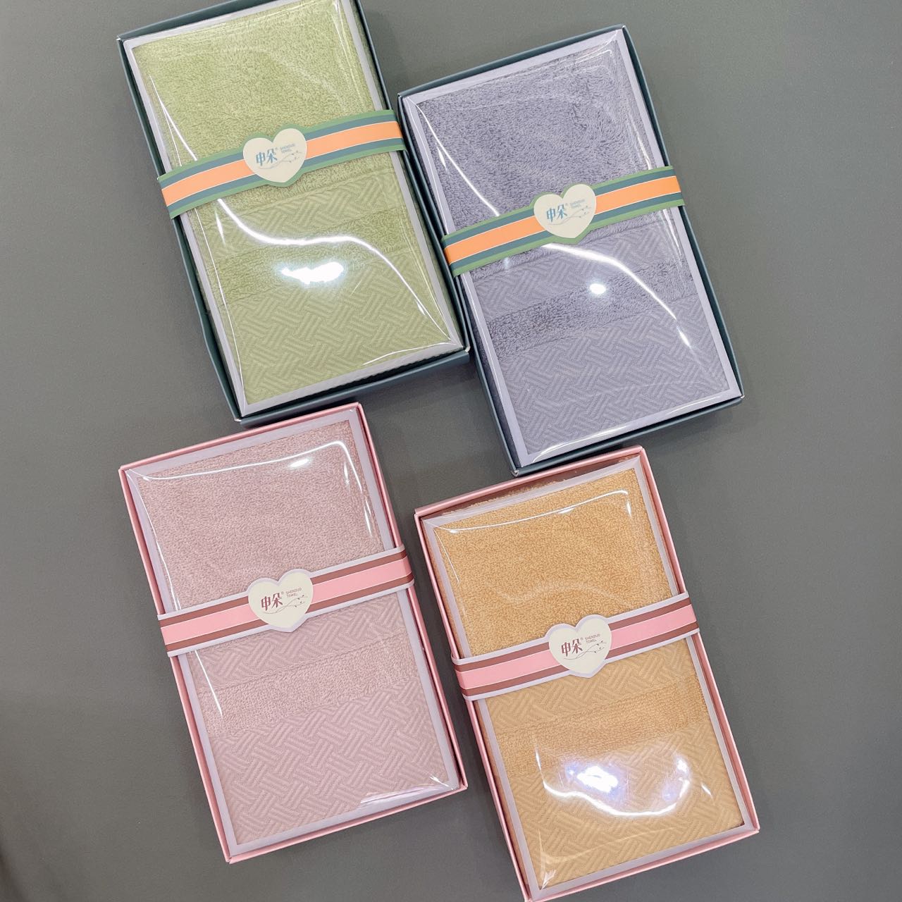 Yiwu quality products: Shenduo country-style pure cotton satin stall towels, household towels, gift towels pic 4