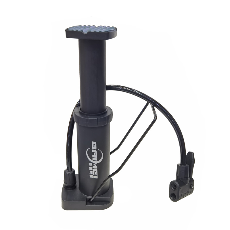 250122, 9# plastic integrated air pump, foot-operated air pump, high-pressure bicycle air pump, basketball and football bicycle air pump, foot-operated air filling pump pic 9