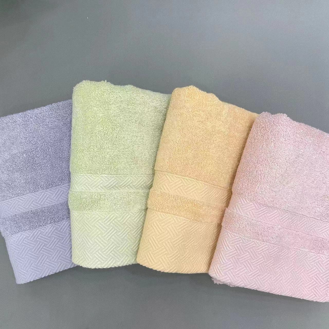 Yiwu quality products: Shenduo country-style pure cotton satin stall towels, household towels, gift towels pic 2