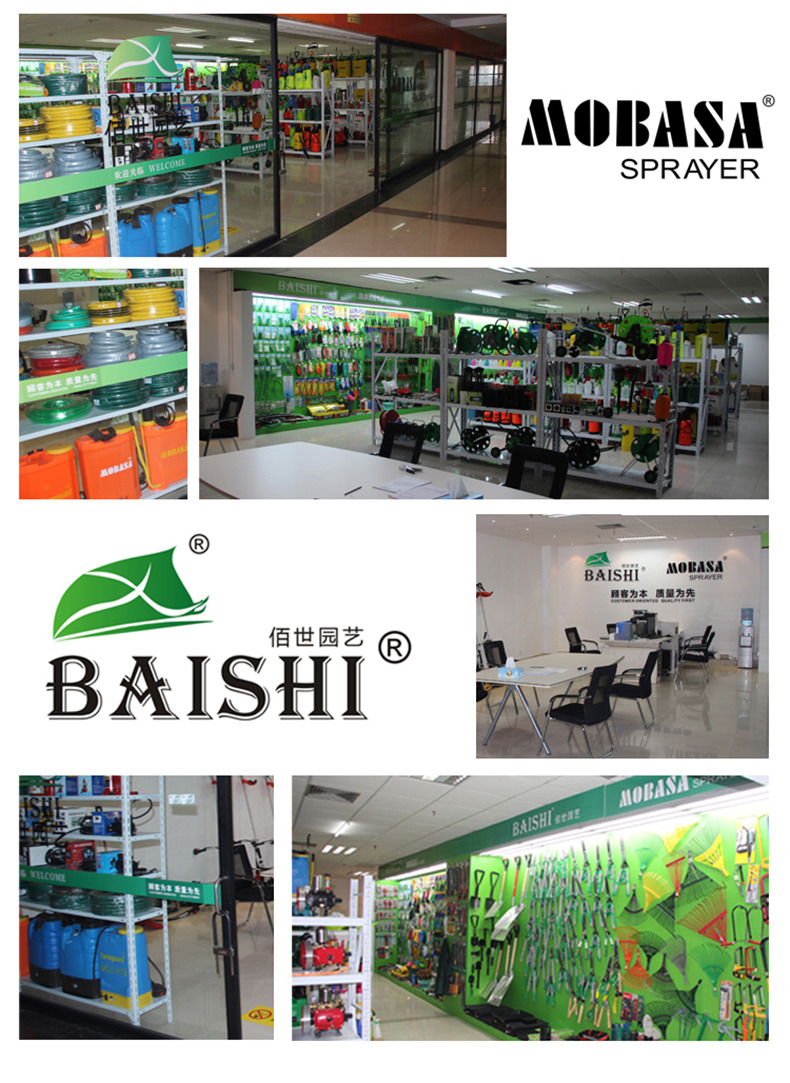 新款高压洗车水枪花园合金塑料拇指8功能花园喷水枪 园艺浇水喷枪详情1