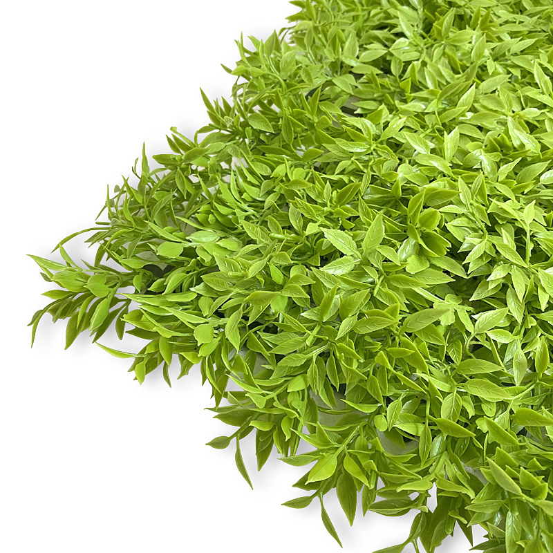 Direct flame retardant simulation plant wall fireproof green plant wall environmental protection materials green plant shopping mall decorative plant wall thumbnail
