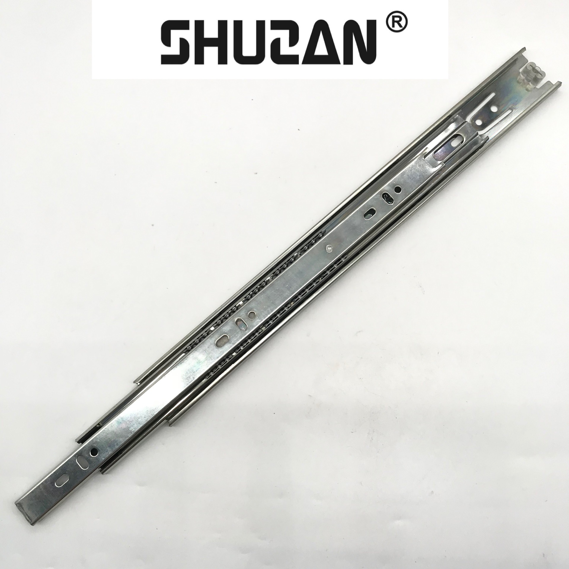 Factory Direct Sales Of Silent Slide Rails, Three-Section Steel Ball Slide Rails, Silent Cabinet Pull-Out Drawer Tracks
