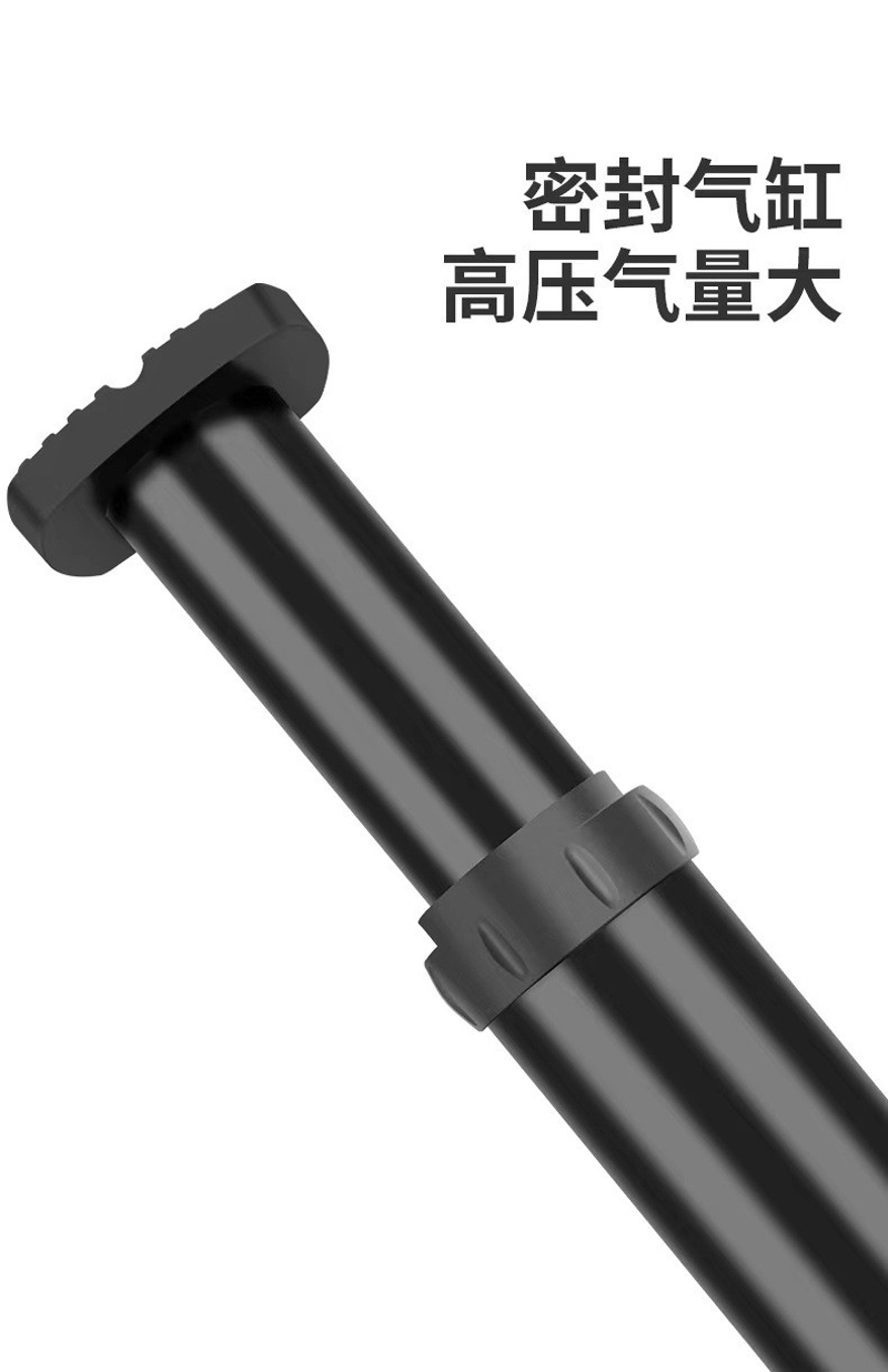 250122, 9# plastic integrated air pump, foot-operated air pump, high-pressure bicycle air pump, basketball and football bicycle air pump, foot-operated air filling pump pic 13