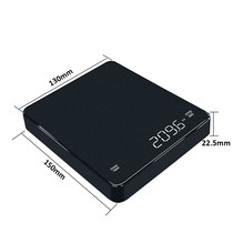 LED pour-over coffee scale