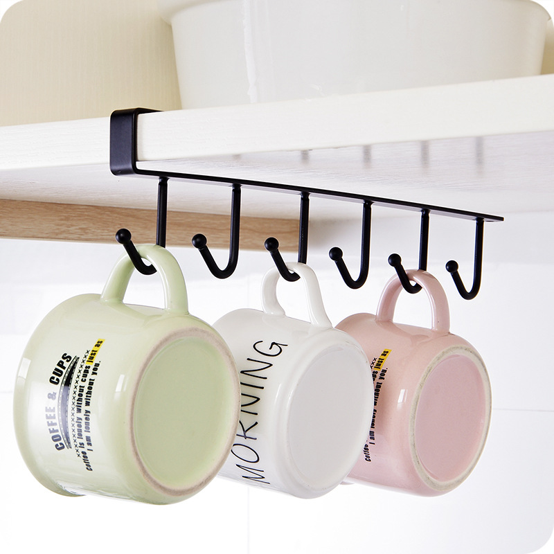 Wrought iron seamless nail free hook