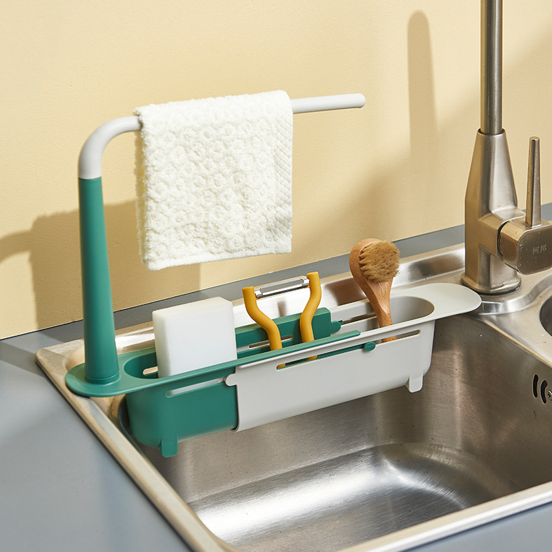Sink storage rack
