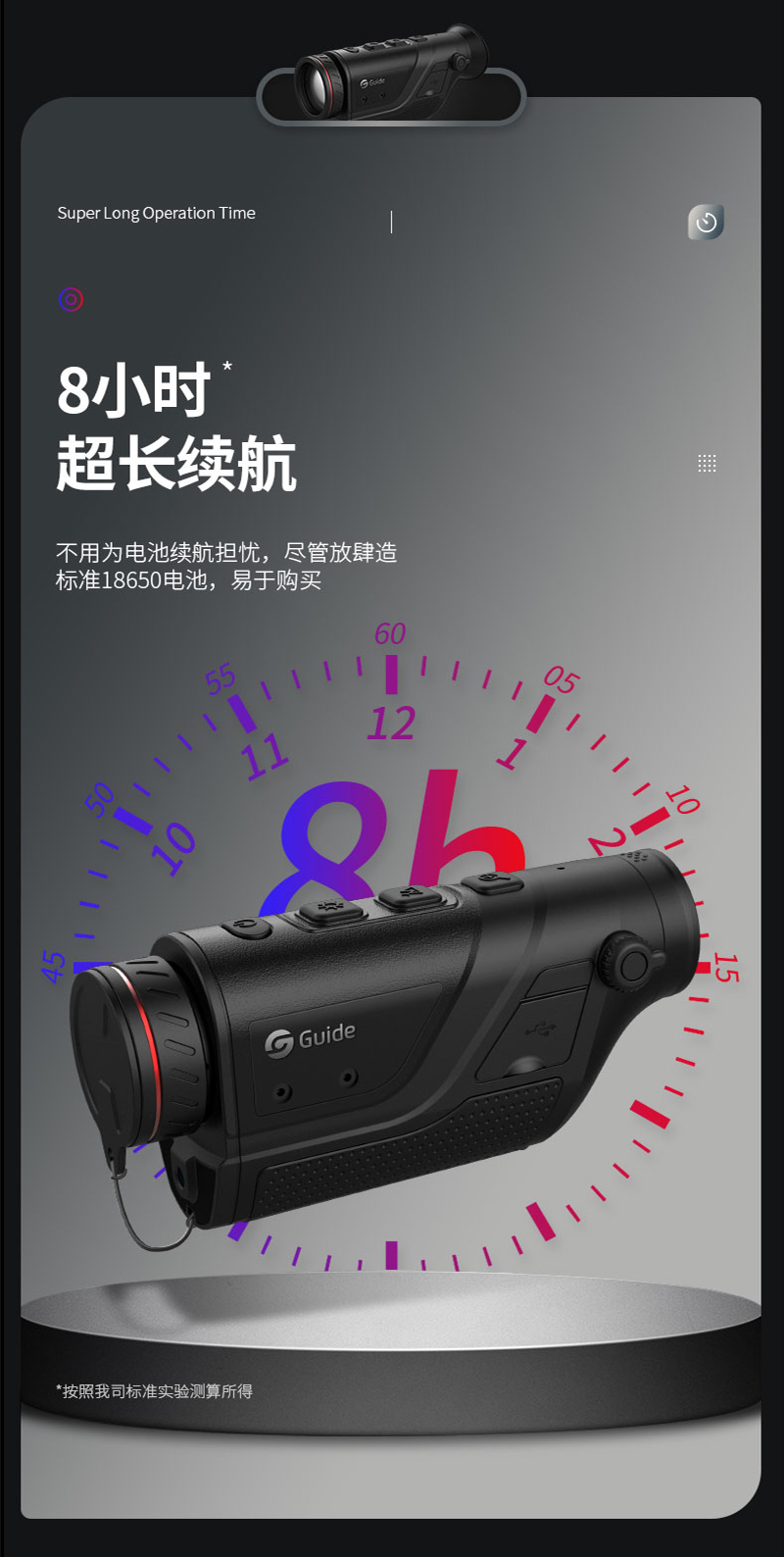 Gaode Infrared thermal imager, thermal imaging outdoor night vision device, infrared telescope TD210 thermal imager for night vision imaging pic 13