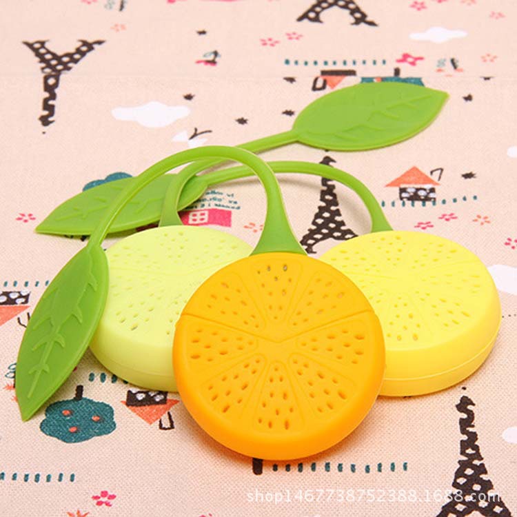 Creative silicone lemon tea maker pic 1