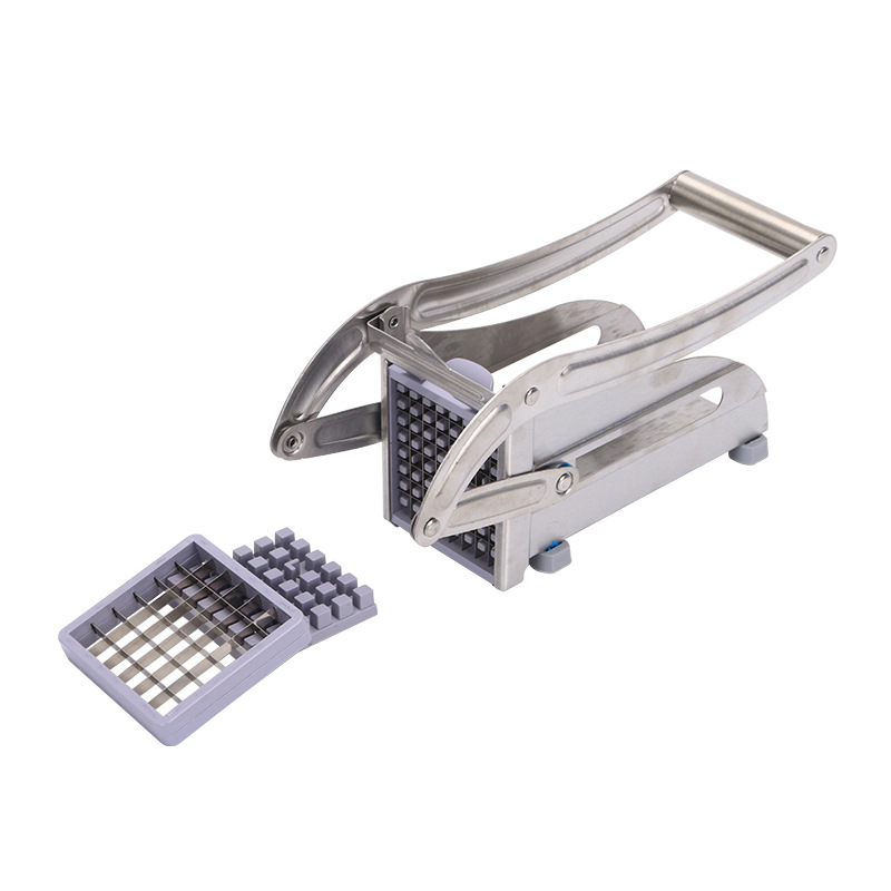 Manual potato slicer