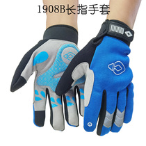 1908B Long finger gloves Cycling full finger gloves Cycling long finger gloves Fitness long finger gloves