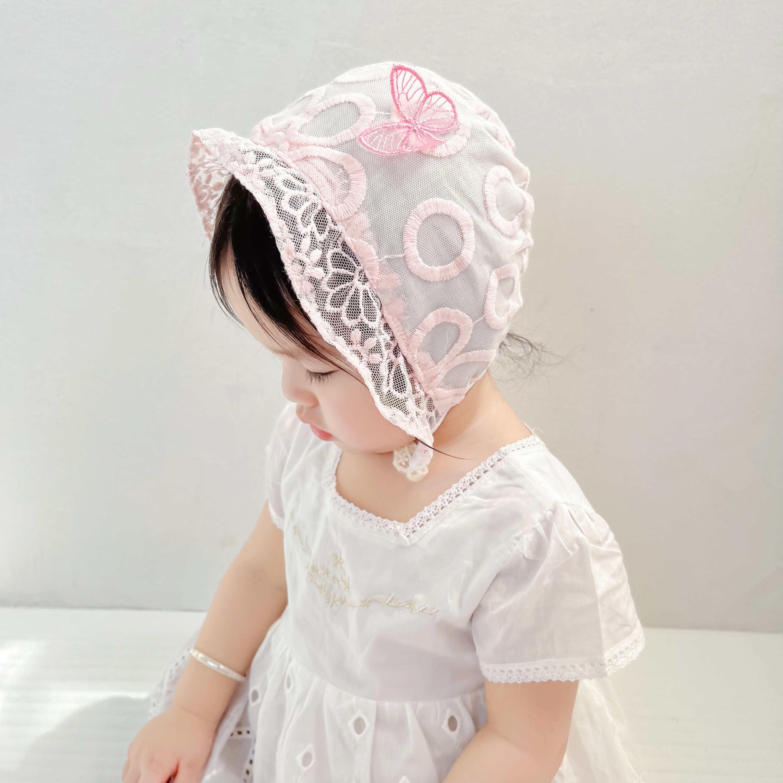 New Children's Princess Hat Flower Border Hat Travel Wholesale And Retail Item Picture