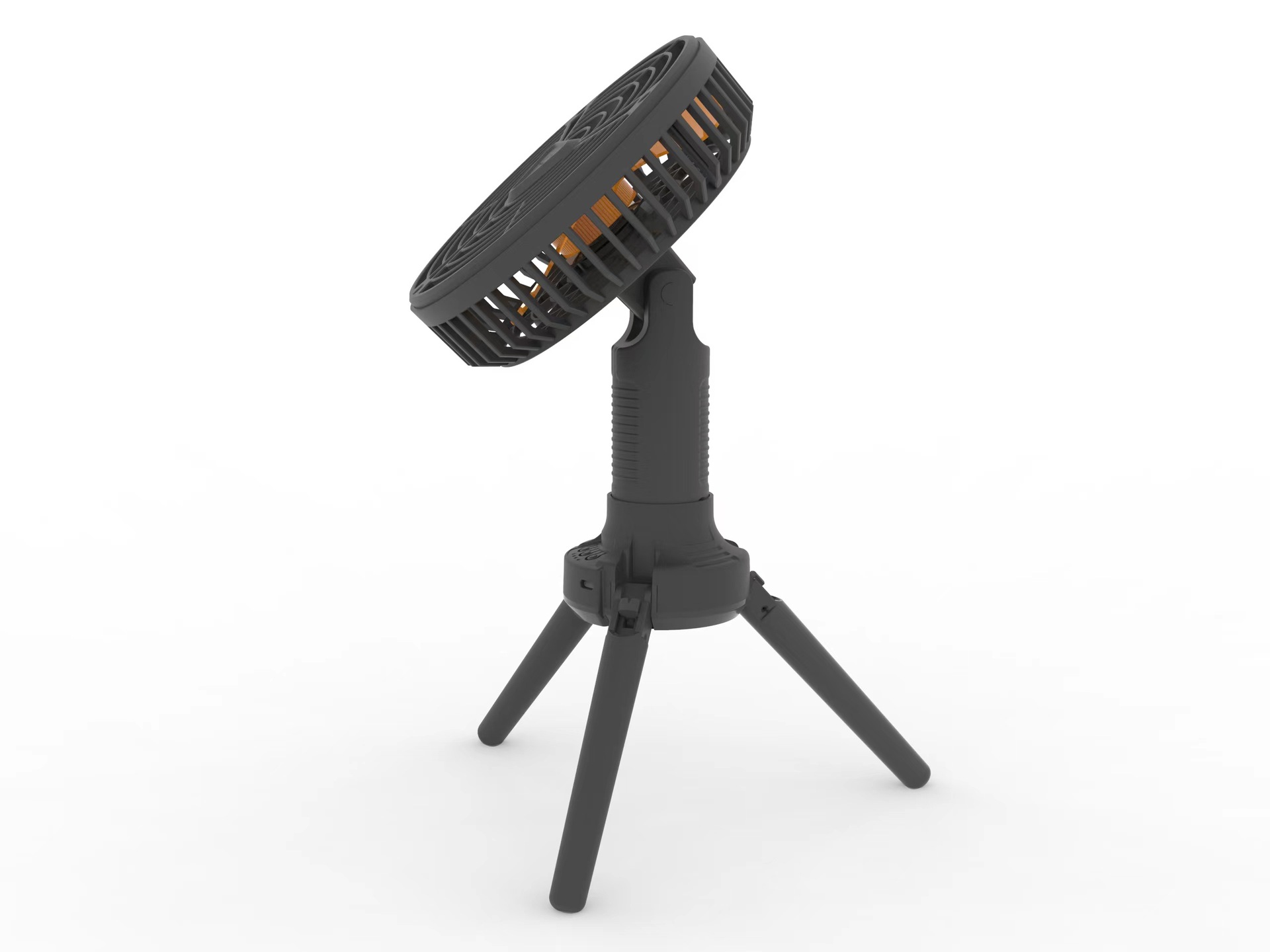 Outdoor camping fan lights