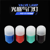 0119C Valve light Bicycle hot wheel valve light steel wire light Bicycle valve light Cycling wheel decorative light safety warning light