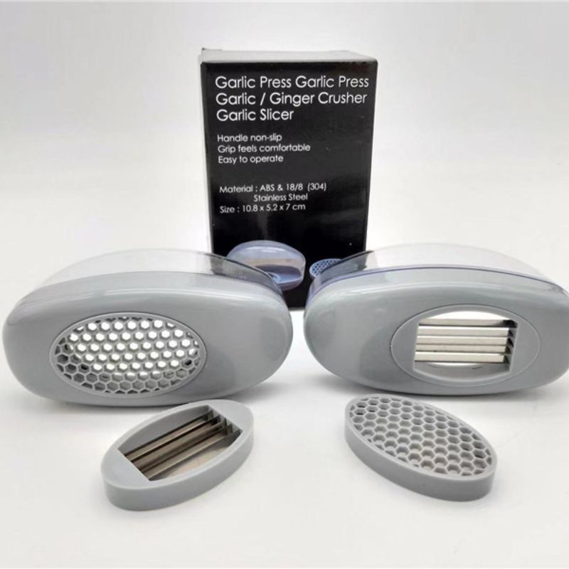 A minced ginger and garlic grinder