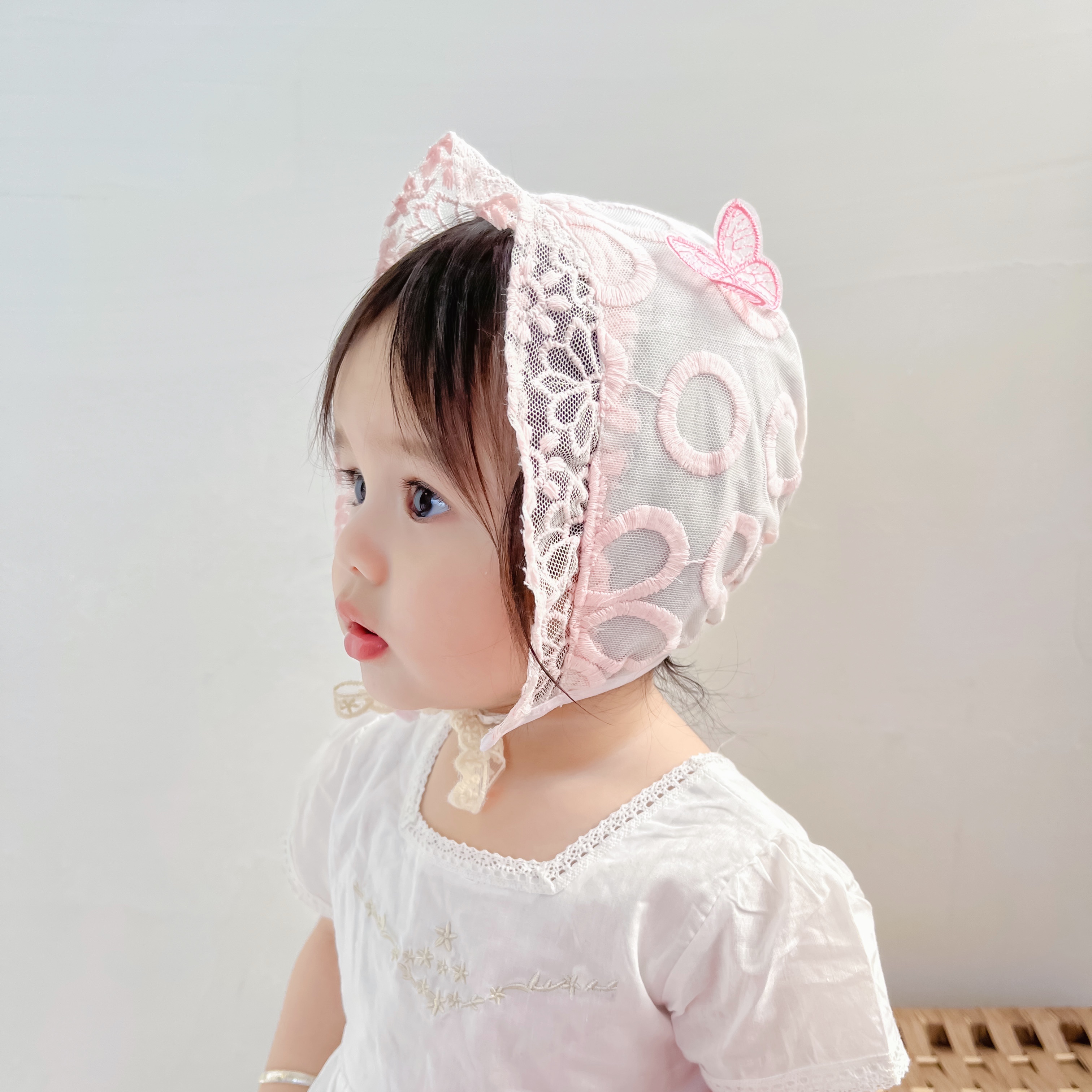 New Children's Princess Hat Flower Border Hat Travel Wholesale And Retail Application Scenario