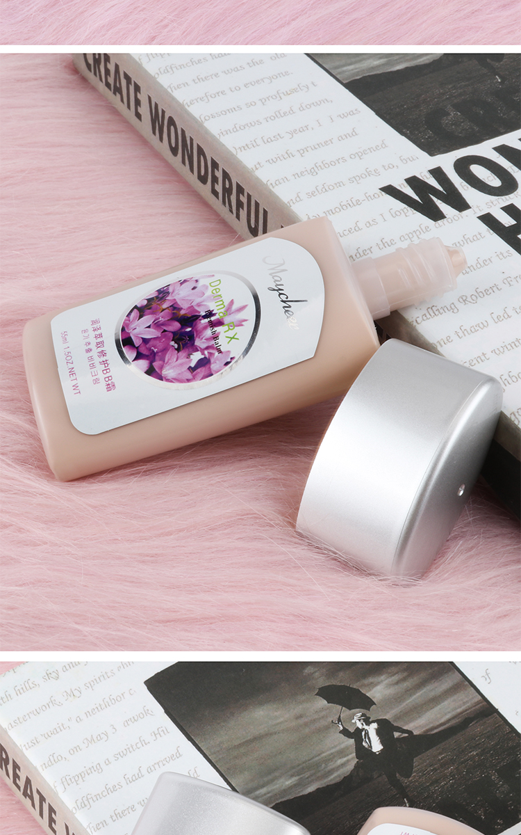 Meixi BB cream can flatten the skin tone, control oil, moisturize for a long time without smudge, and conceal concealer. The foundation can also hide pores naturally pic 8