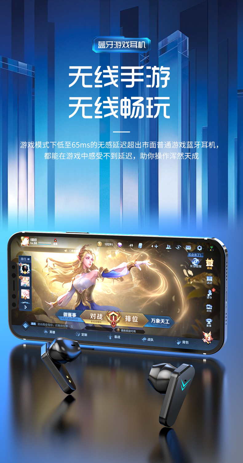 新款无线蓝牙耳机 运动蓝牙耳机 5.0无线蓝牙 数显耳机 X15  详情11