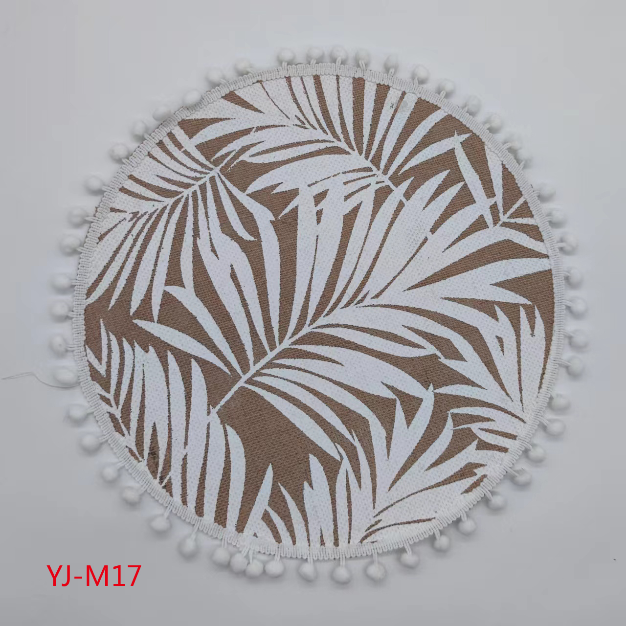 Yijia brand InS-style Nordic woven coasters and placemats, cotton and linen table heat insulation pads, pvc tablecloths, Ramadan transparent printed Western placemats, European home decoration linen placemats pic 8
