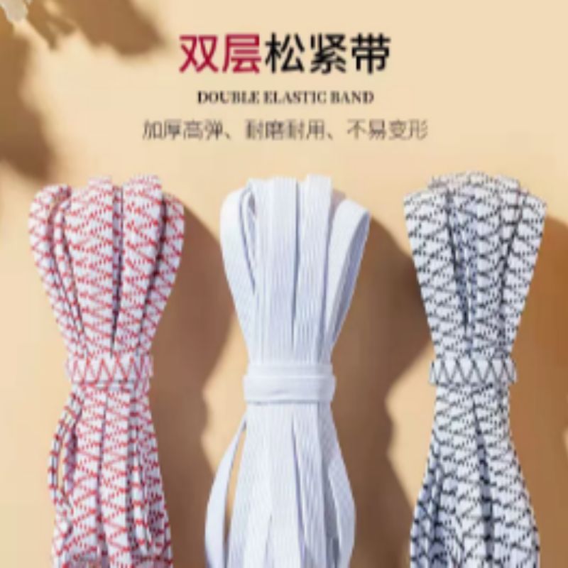 The thickened elastic band of the trousers is highly elastic and durable. The rubber band at the waistband is elastic and stretchable. The wide and flat jumping rubber band tightens the waistband
