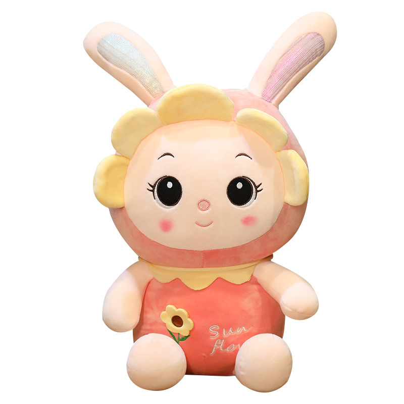 2022 New Creative Sun Rabbit Baby Plush Toy Doll Tiktok The Same Sun Rabbit Throw Pillow Doll Gift Customization Wholesale Item Picture