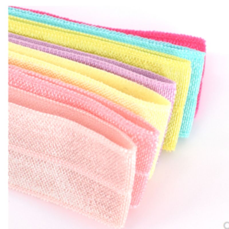 2cm colorful folded elastic elastic band, soft edge elastic underwear, baby rubber band, clothing accessories Application Scenario