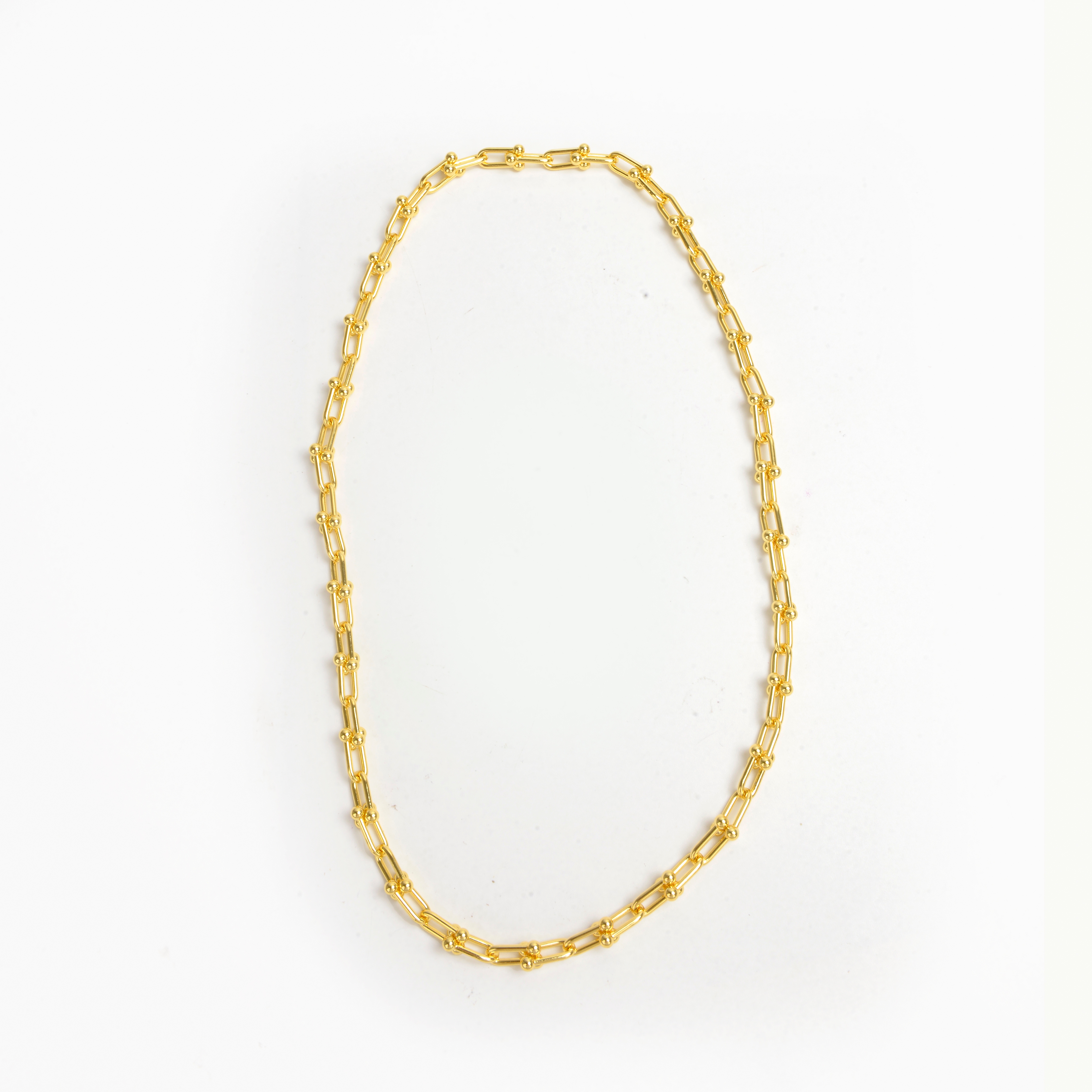 2022 new letter gold plated diamond necklace net red necklace 20 thumbnail