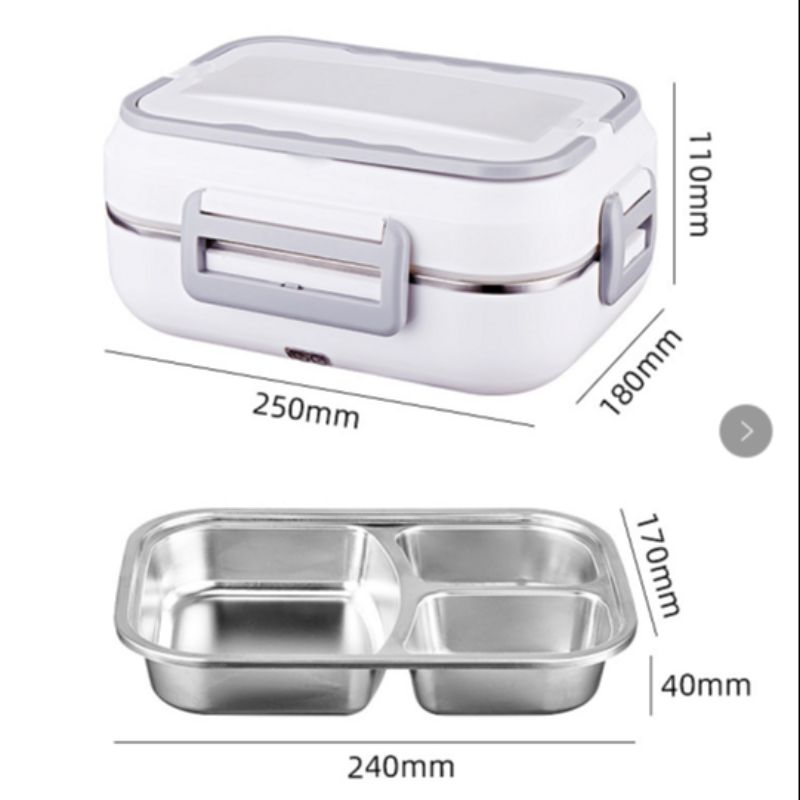 Insulated electric lunch box 60W thumbnail