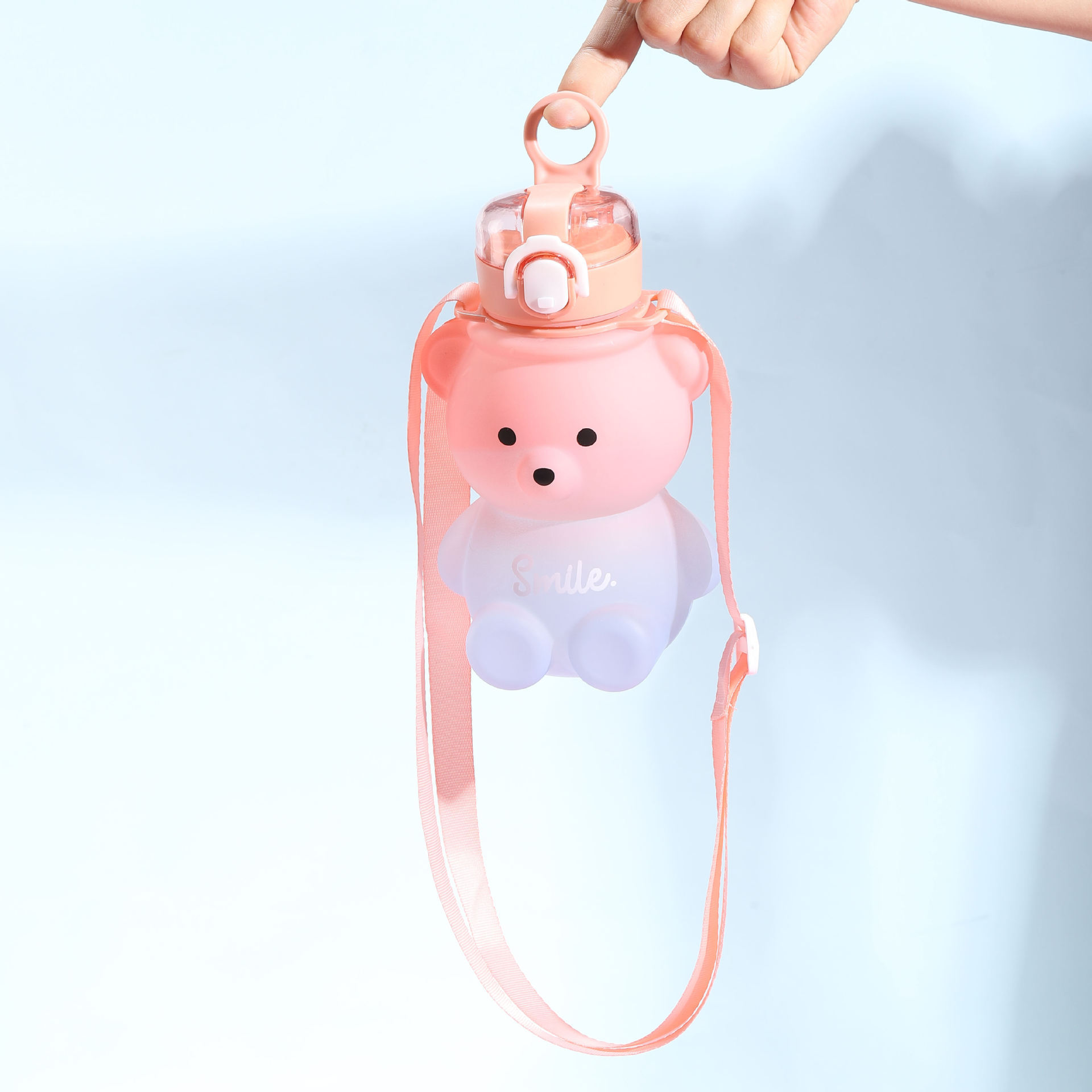 Portable cup with straw thumbnail