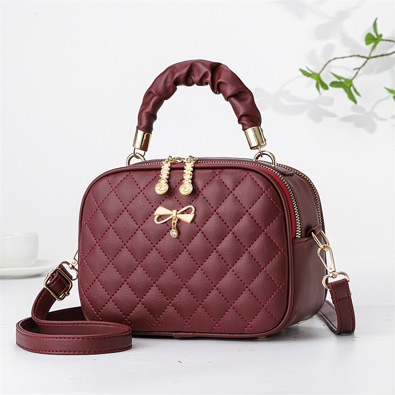 2022 autumn winter new handbag trend women's bag manufacturers wholesale a single shoulder bag 16093 Specification drawing