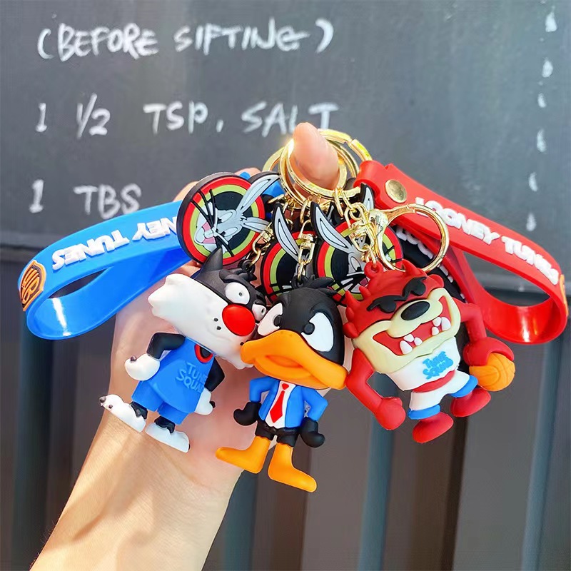 Anime air slam key chain