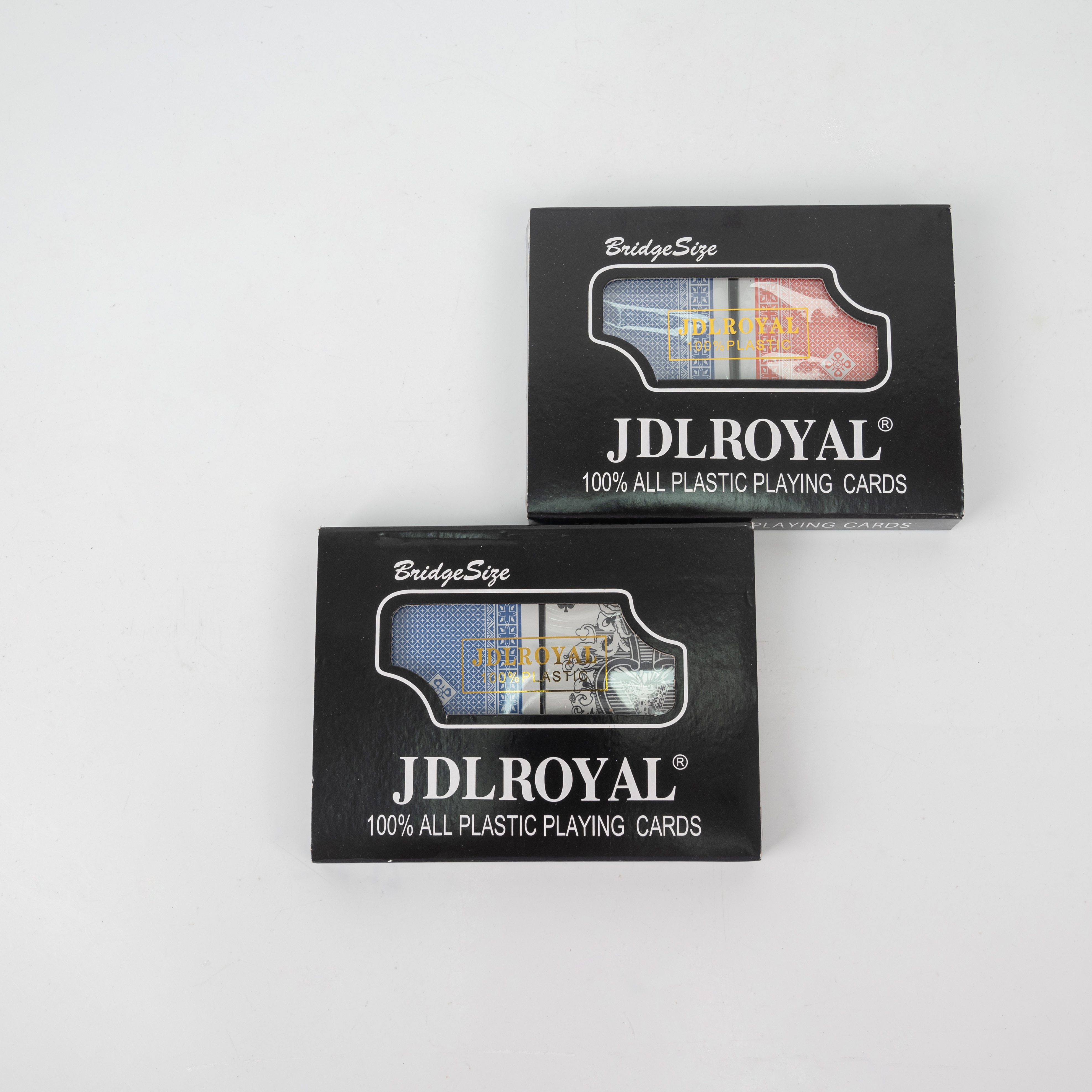 Plastic playing cards JDLROYAL double pay 19S plastic PVC recharging waterproof playing cards Jin Dongle factory direct sales details Picture