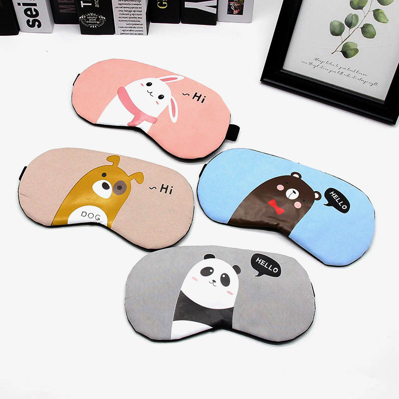 Dark sleep ice gel cat eye mask