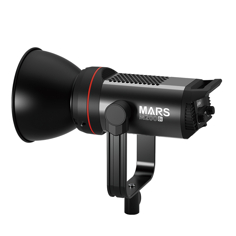 捷宝Mars M200Bi 单双色温LED摄影像高亮美颜直播补光灯摄影摄像影棚灯人像发丝拍照柔光灯美食补光灯详情图3