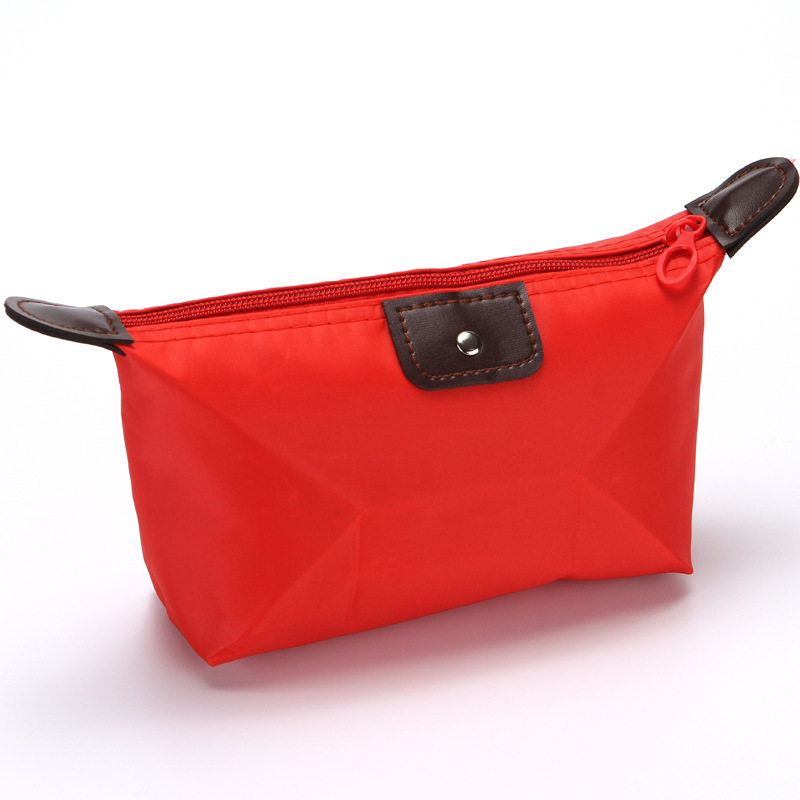 Candy Color Multi-Functional Portable Makeup Bag Nylon Dumpling Makeup Bag Waterproof Storage Toiletry Bag Logo Wholesale Item Picture