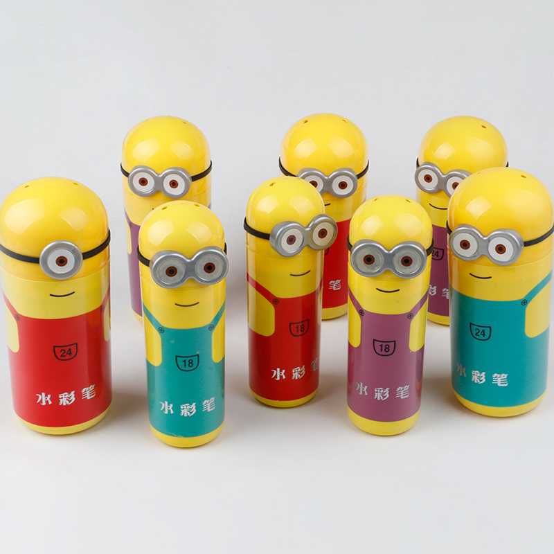 Children's watercolor pen set washable kindergarten non-toxic color pen drawing pen elementary school art supplies 18 colors 24 colors box 36 colors full figure