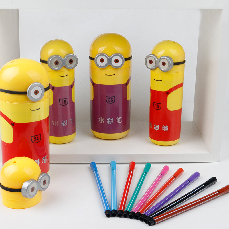 Children's watercolor pen set washable kindergarten non-toxic color pen drawing pen elementary school art supplies 18 colors 24 colors box 36 colors Application Scenario