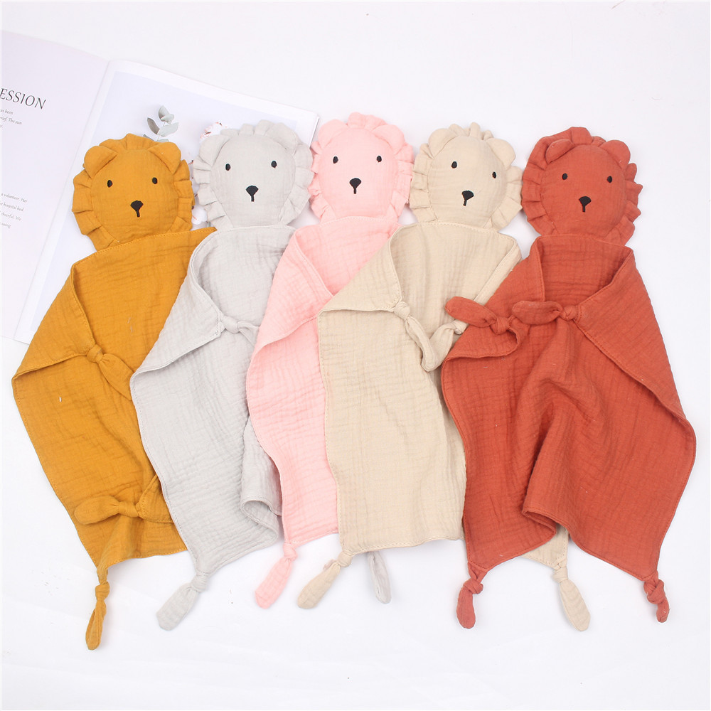Baby cotton gauze comforter