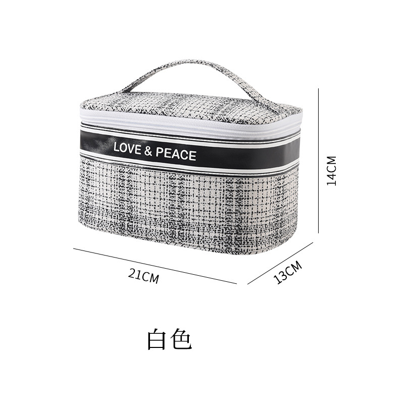 The new Xiaoxiangfeng series cosmetic bag is a large-capacity, multi-functional cosmetic storage bag for women and a portable handbag Application Scenario