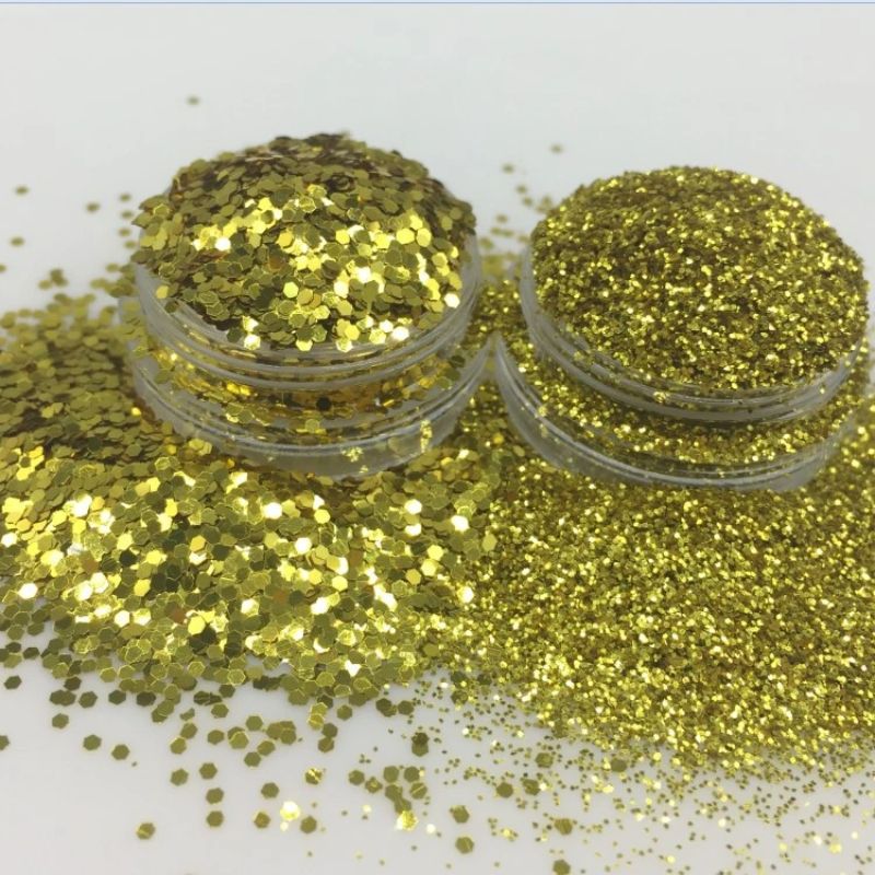 金片金色晶片金葱粉闪金光亮粉装饰金片硅藻泥用亮片0.1mm