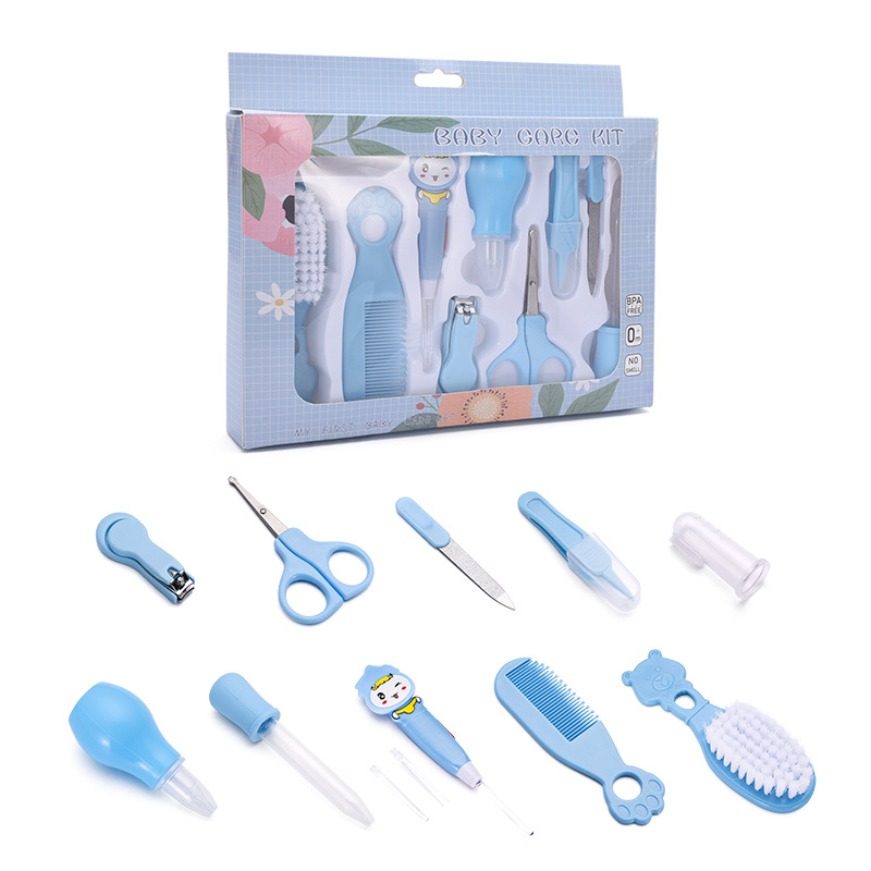 Nail cutting tool care 10-piece set